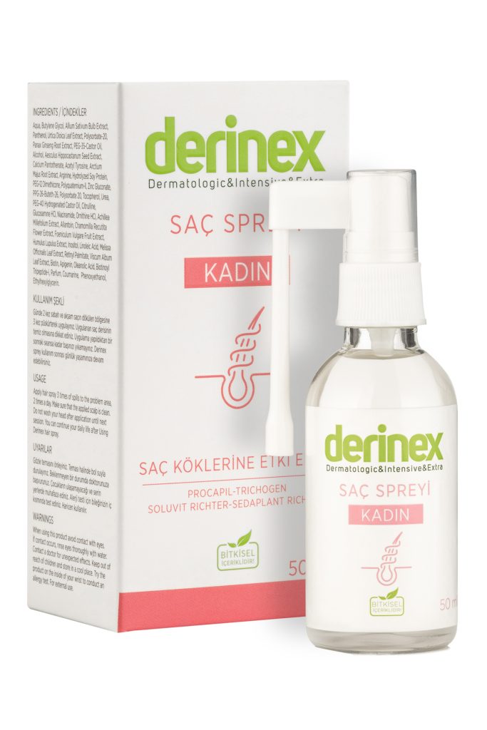 Derinex Saç Bakım Spreyi Kadın
